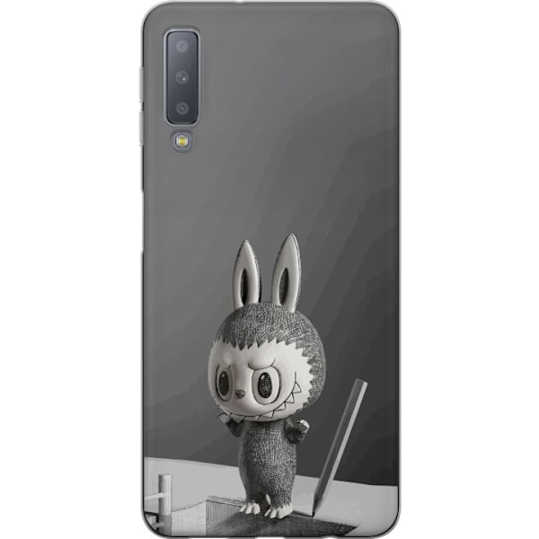 Samsung Galaxy A7 (2018) Läpinäkyvä kuori Pop Mart MEGA LAB