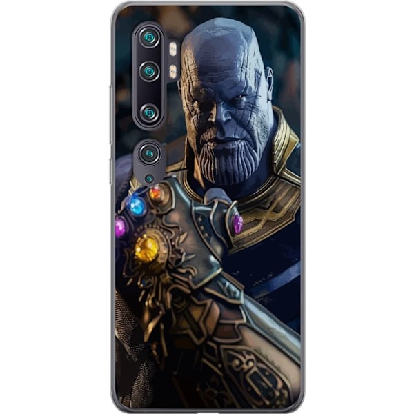 Xiaomi Mi Note 10 Gjennomsiktig deksel Thanos Marvel