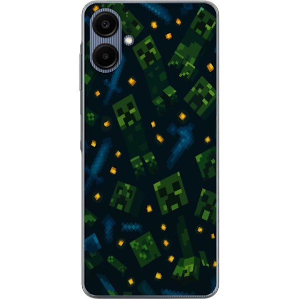 Samsung Galaxy A06 Läpinäkyvä kuori Minecraft Dungeons Mob