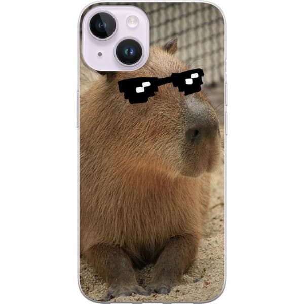 Kompatibel Mobilcover til Apple iPhone 14 Capybara