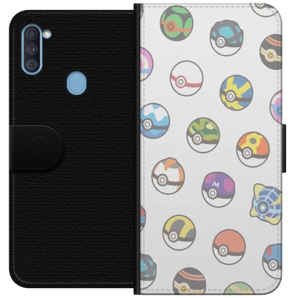 Samsung Galaxy A11 Lompakkokotelo Pokemon