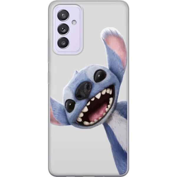 Samsung Galaxy A82 5G Läpinäkyvä kuori Stitch liikkeessä - Kawaii-suunnittelu faneille ja lapsille