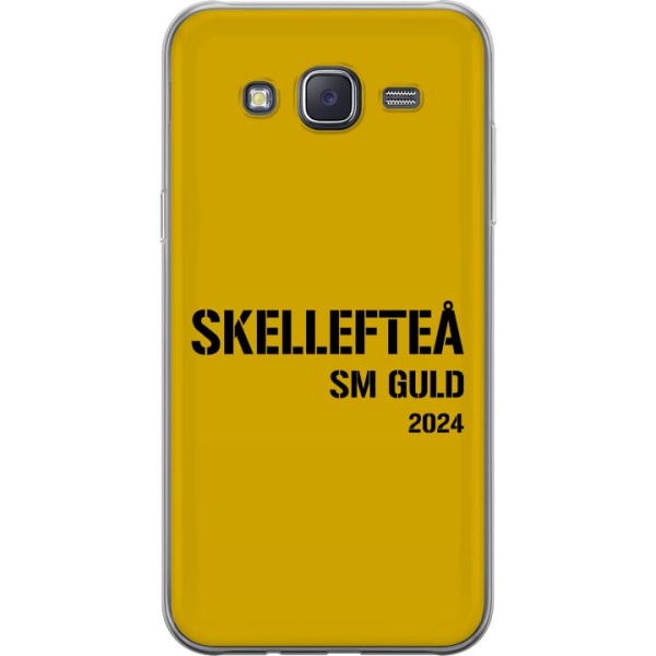 Samsung Galaxy J5 Läpinäkyvä kuori Skellefteå SM KULTA