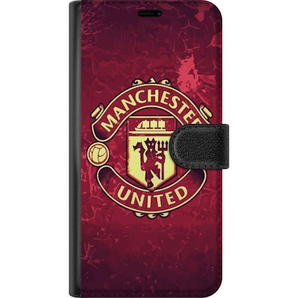 Motorola Moto G85 Tegnebogsetui Manchester United FC