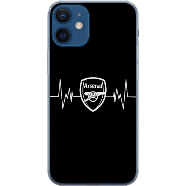 Apple iPhone 12  Läpinäkyvä kuori Arsenal