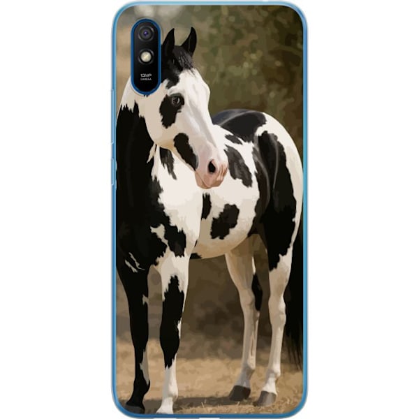 Xiaomi Redmi 9AT Genomskinligt Skal Vacker Häst – elegant i