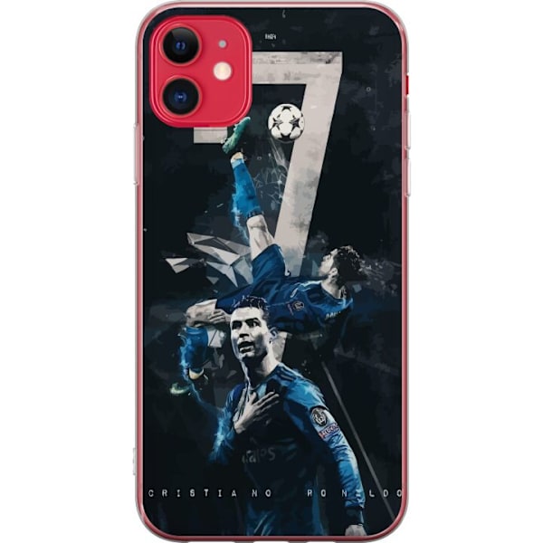 Apple iPhone 11 Läpinäkyvä kuori Ronaldo