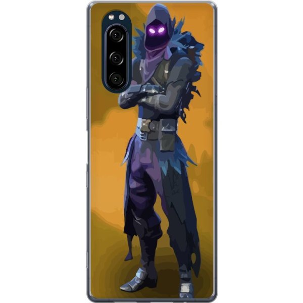 Sony Xperia 5 Gennemsigtig cover Fortnite - Raven