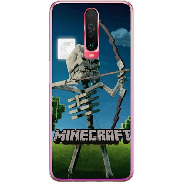 Xiaomi Redmi K30 Genomskinligt Skal A Minecraft Movie