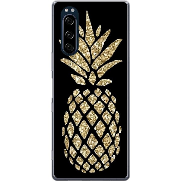 Sony Xperia 5 Gennemsigtig cover Ananas