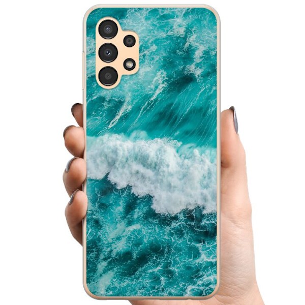 Samsung Galaxy A13 TPU Mobildeksel Hav