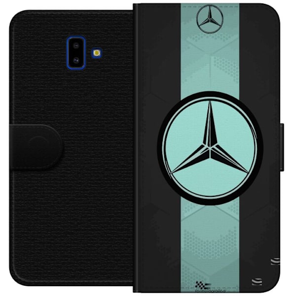 Samsung Galaxy J6+ Tegnebogsetui Mercedes