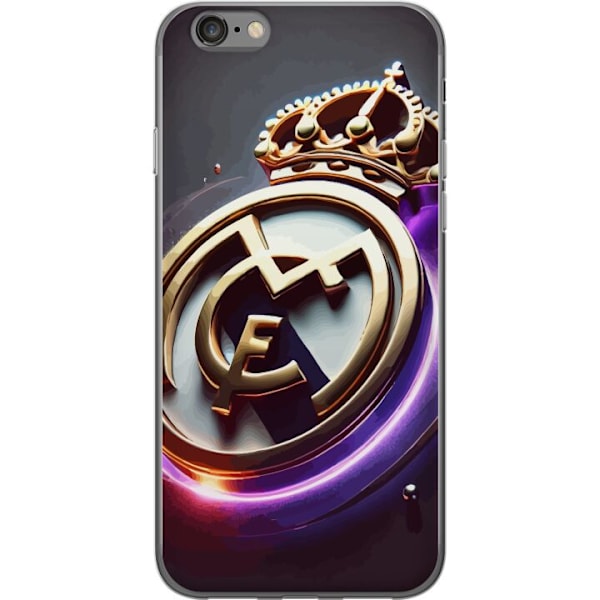 Apple iPhone 6s Läpinäkyvä kuori Real Madrid CF