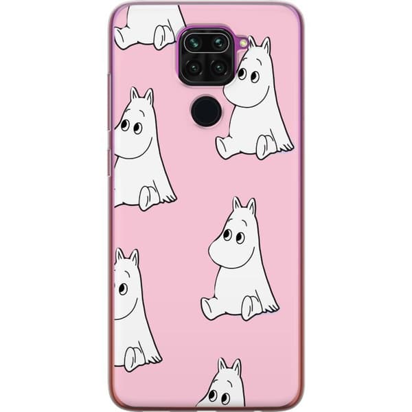 Kompatibelt Mobildeksel til Xiaomi Redmi Note 9 Figurmönster rosa