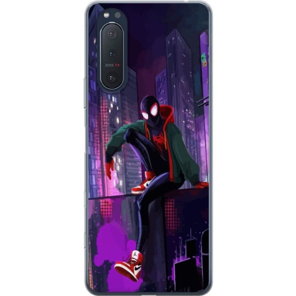 Sony Xperia 5 II Gennemsigtig cover Fortnite - Spider-Man