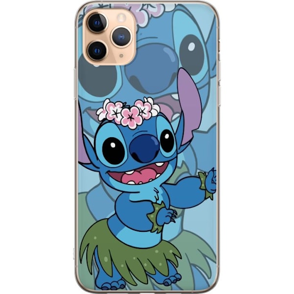 Apple iPhone 11 Pro Max Genomskinligt Skal Stitch under Stjär