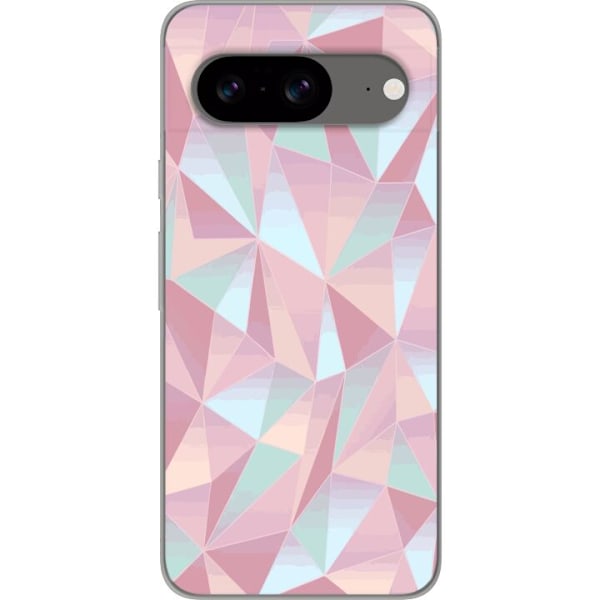 Google Pixel 8 Gennemsigtig cover Mønster Rosa