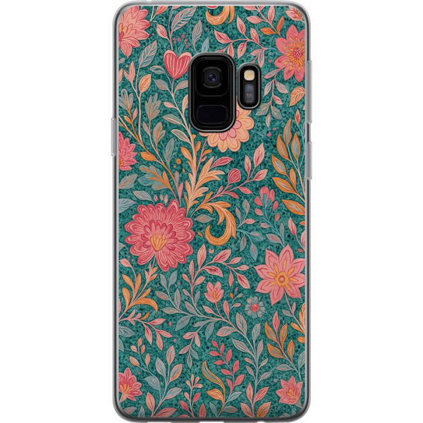 Samsung Galaxy S9 Gjennomsiktig deksel Floral Dream