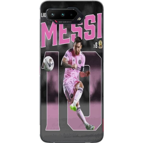 Asus ROG Phone 5 Genomskinligt Skal Lionel Messi - Rosa