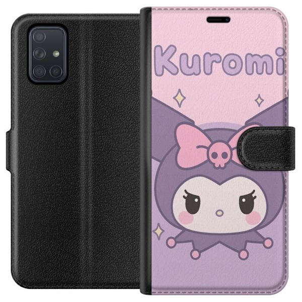 Samsung Galaxy A71 Tegnebogsetui Kuromi Kawaii