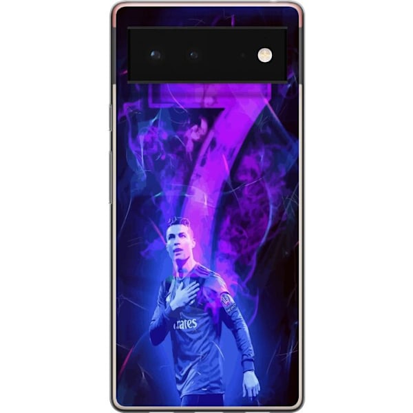 Google Pixel 6 Gennemsigtig cover Ronaldo 7