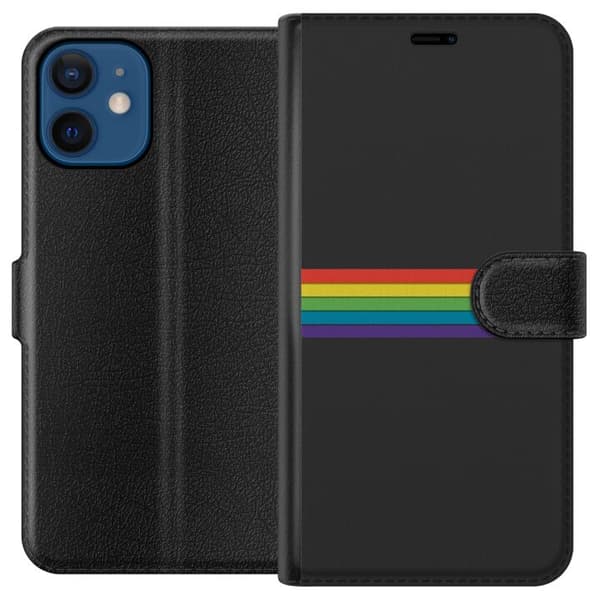 Kompatibelt Plånboksfodral till Apple iPhone 12 mini Pride