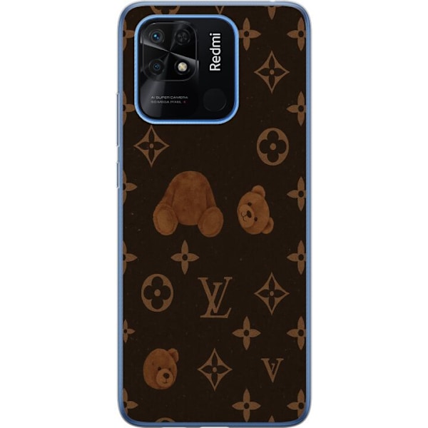 Xiaomi Redmi 10C Läpinäkyvä kuori Plush Luxe