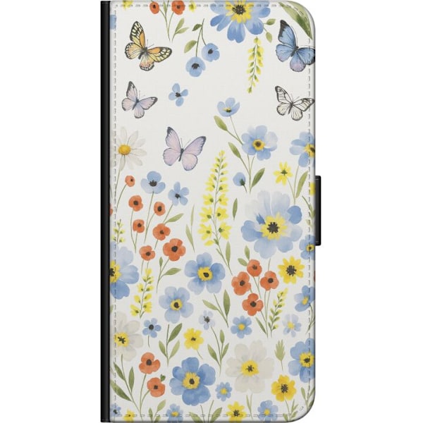 Samsung Galaxy A20s Lommeboketui Sommerblomster