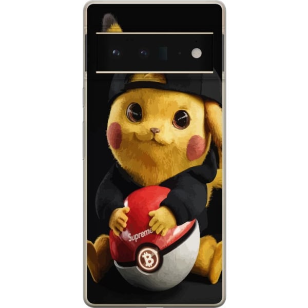 Google Pixel 6 Pro Gennemsigtig cover Pikachu Supreme