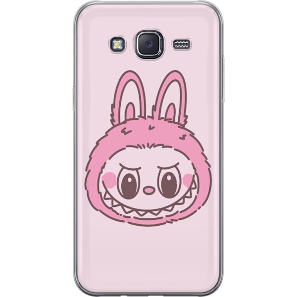 Samsung Galaxy J5 Läpinäkyvä kuori Labubu Eläinradan Bunny-versio