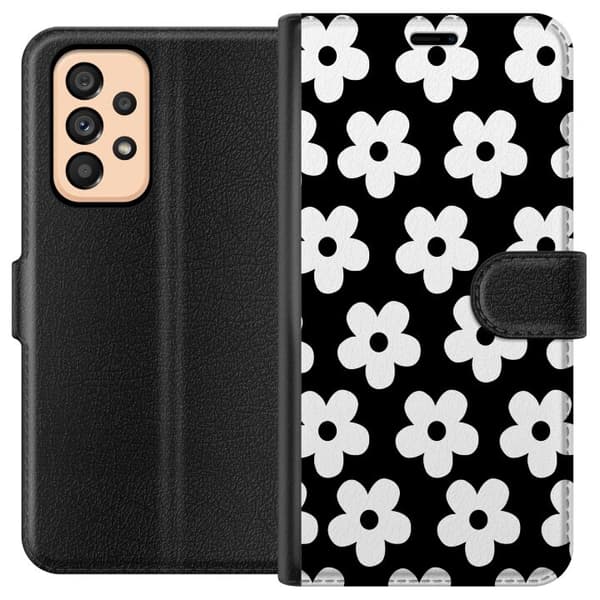 Kompatibelt Lommeboketui til Samsung Galaxy A53 5G Blomster