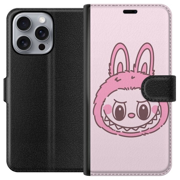 Apple iPhone 16 Pro Max Lommeboketui Labubu Dyrekretsbunnyutga