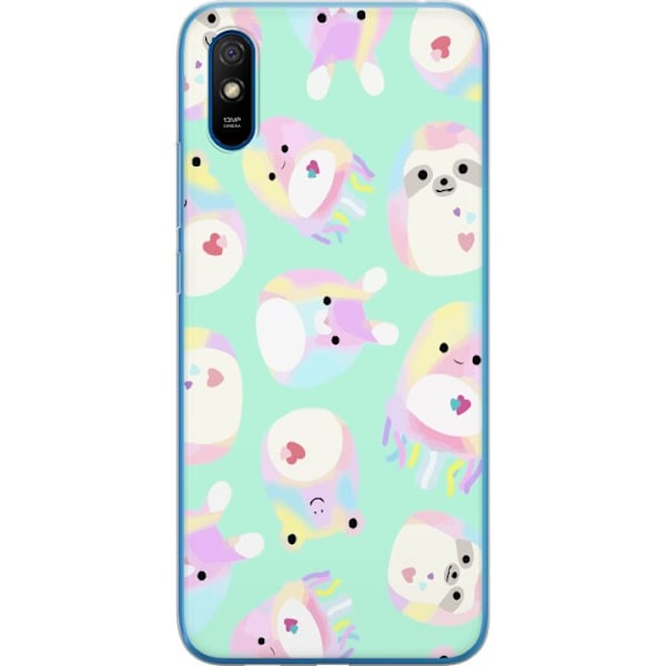 Xiaomi Redmi 9AT Genomskinligt Skal Squishmallow