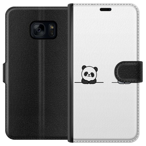 Samsung Galaxy S7 Lommeboketui Panda Koala