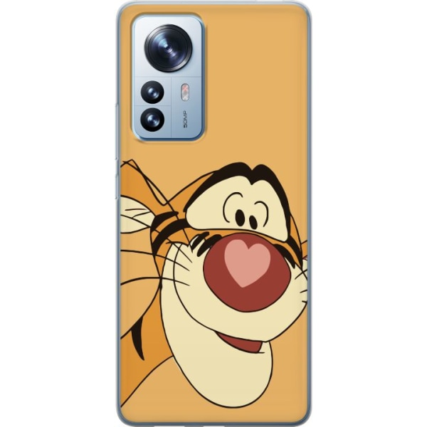 Xiaomi 12 Pro Läpinäkyvä kuori Tiger