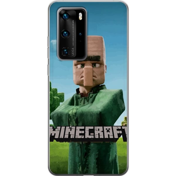 Huawei P40 Pro Genomskinligt Skal A Minecraft Movie