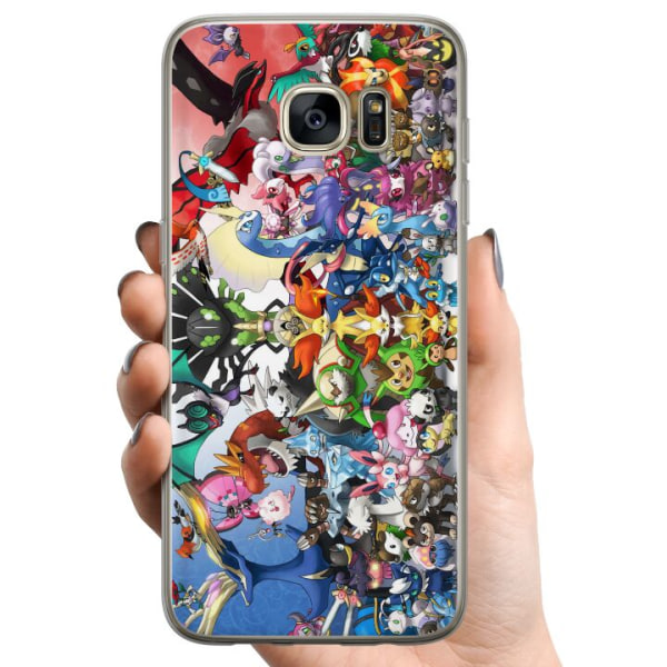 Samsung Galaxy S7 edge TPU Matkapuhelimen kuori Pokemon