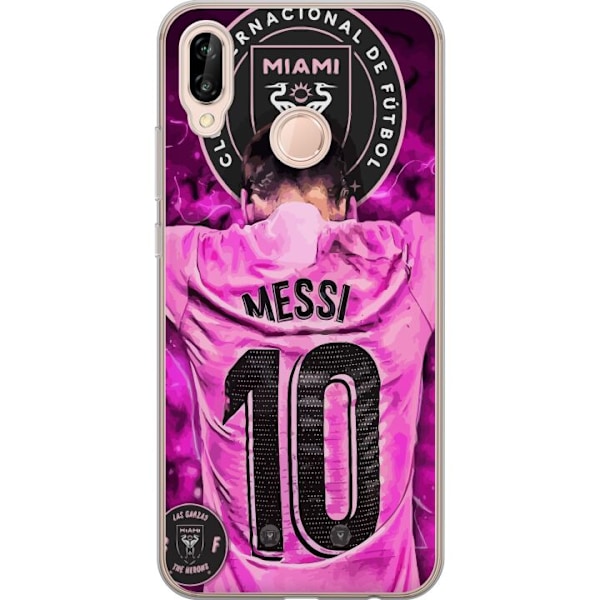 Huawei P20 lite Läpinäkyvä kuori Messi
