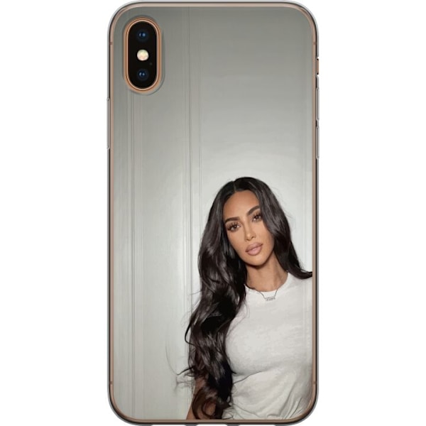 Apple iPhone XS Max Genomskinligt Skal Kim Kardashian – Iconic Style Collection