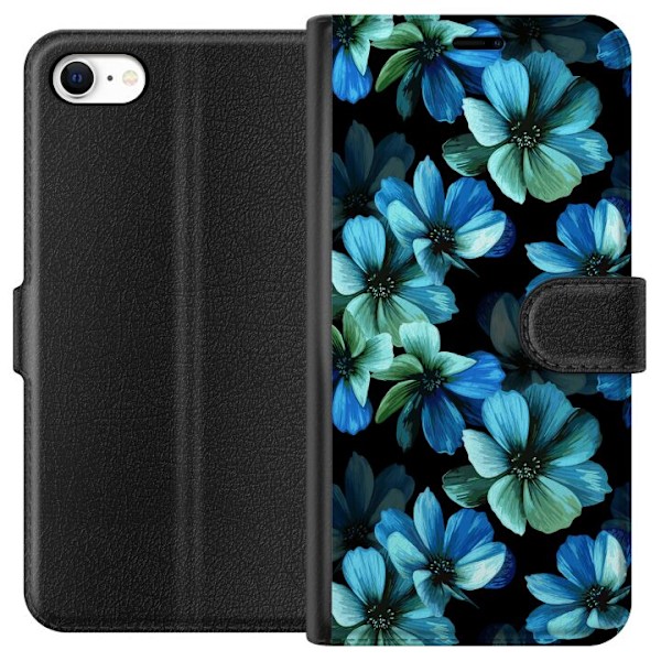 Apple iPhone 6 Tegnebogsetui Blomster