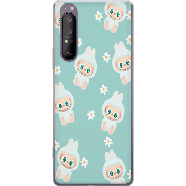 Sony Xperia 1 II Läpinäkyvä kuori Labubu Candy Vibes