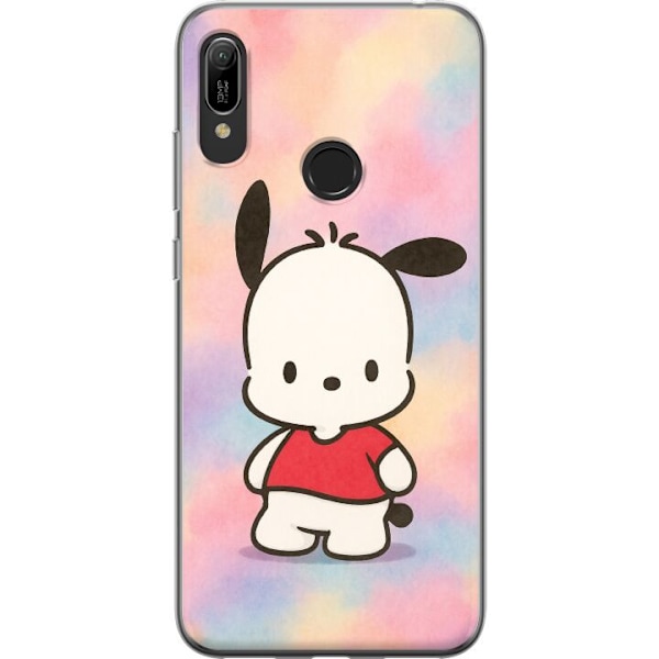 Huawei Y6 (2019) Gennemsigtig cover Kawaii Sanrio Pochacco