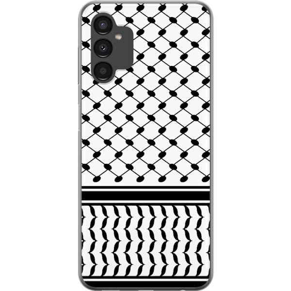 Samsung Galaxy A04s Läpinäkyvä kuori Keffiyeh-malli