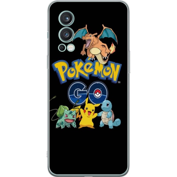 OnePlus Nord 2 5G Gjennomsiktig deksel Pokemon