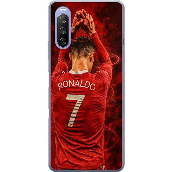 Sony Xperia 10 III Läpinäkyvä kuori Ronaldo