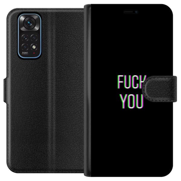 Yhteensopiva Lompakkokotelo Xiaomi Redmi Note 11 Helvetti teille