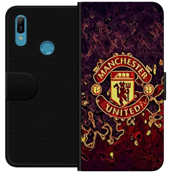Huawei Y6 (2019) Plånboksfodral Manchester United