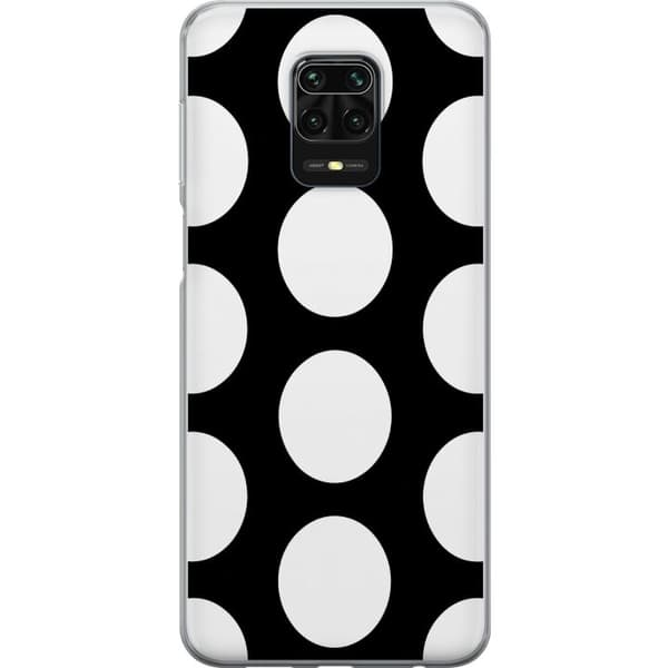 Kompatibelt Mobilskal till Xiaomi Redmi Note 9S Mono Dots svart