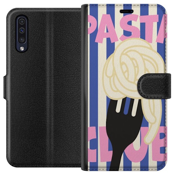 Samsung Galaxy A50 Lommeboketui Pasta Twirl