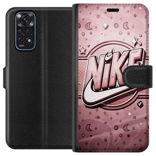 Xiaomi Redmi Note 11 Lommeboketui Nike Rosa